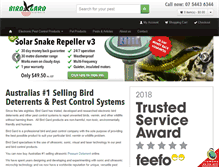 Tablet Screenshot of birdgard.com.au