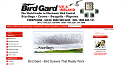 Desktop Screenshot of birdgard.co.uk
