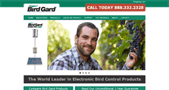 Desktop Screenshot of birdgard.com